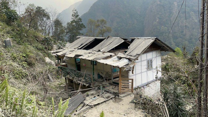 Sokpay Landslide Ground Report : 'Tears in Heaven'