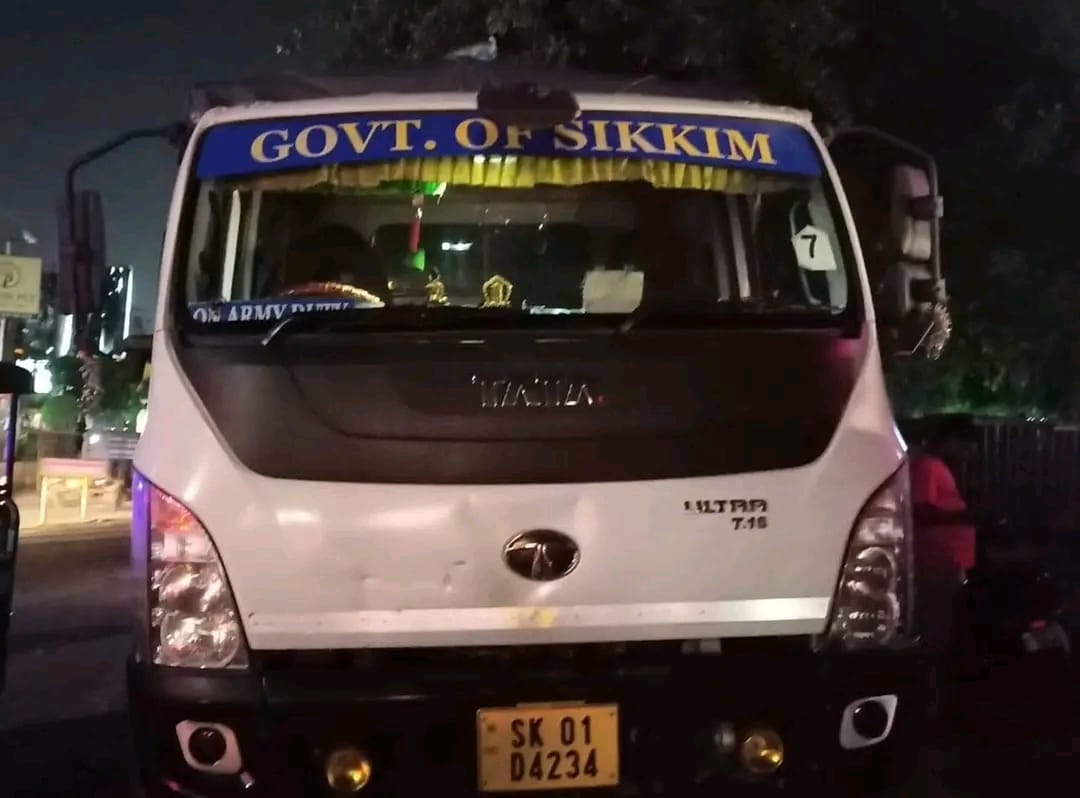 Government Vehicle and Drivers Caught with Large Amount of Contraband Substance in Sikkim