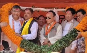 A Major Political Move In Sikkim, SIBLAC Convener Tseten Tashi Bhutia Joined BJP Party