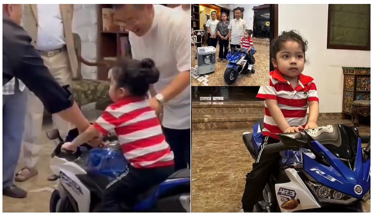Sikkim CM's Gesture of Kindness: Fulfilling a Kid's Dream of a Superbike in New Delhi