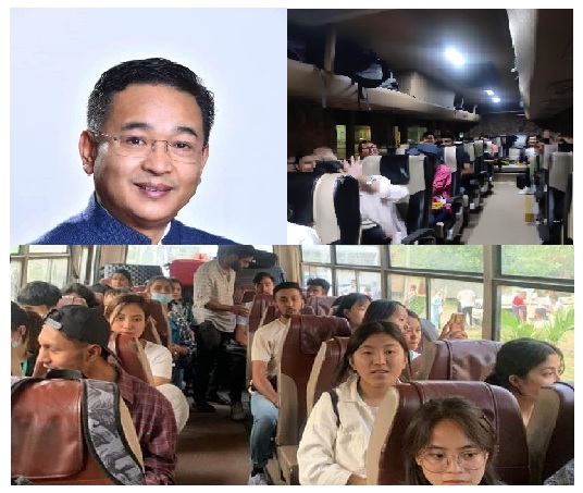 Operation Guras : 128 Stranded Sikkim Students In Manipur Flown Back Home