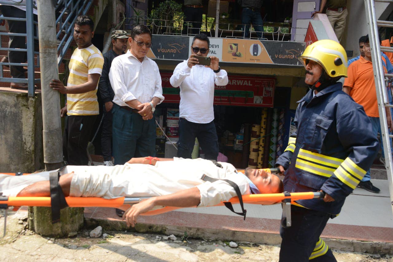State-Level Mock Exercise On Earthquake Disaster Conducted Under Pakyong District