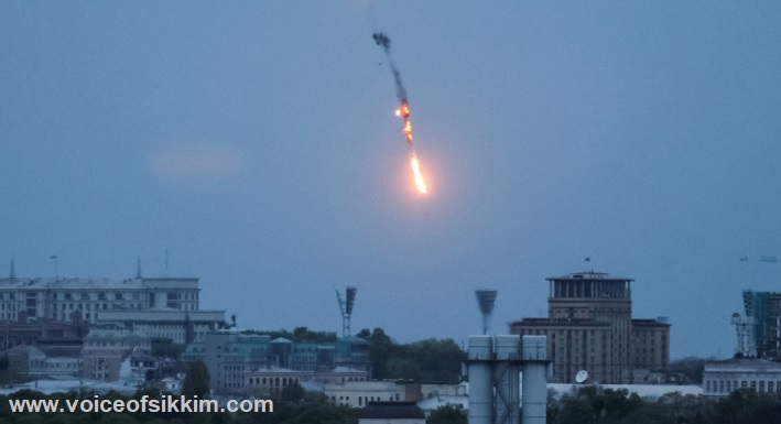 Russia Carried Fleet Of Drone Attacks On Kyiv, Ukraine’s Capital