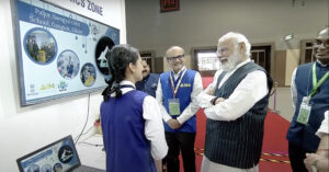 PM Interacts With Sikkim Students During 'National Technology Week'