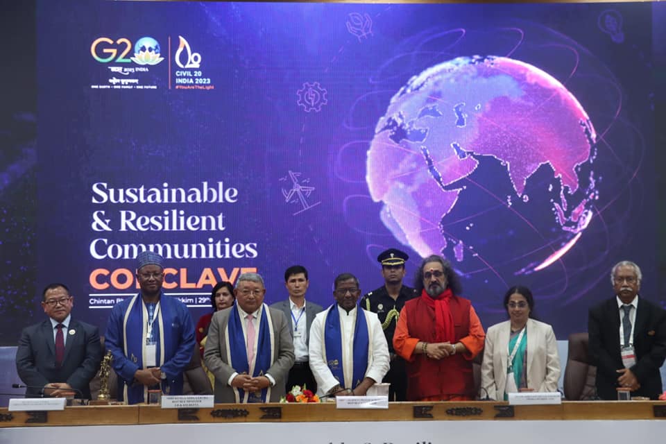 Sustainable and Resilient Communities Conclave comes to a conclusion in Sikkim