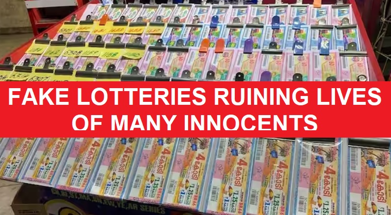 Fake Lottery Ruining Lives Of Many Innocents