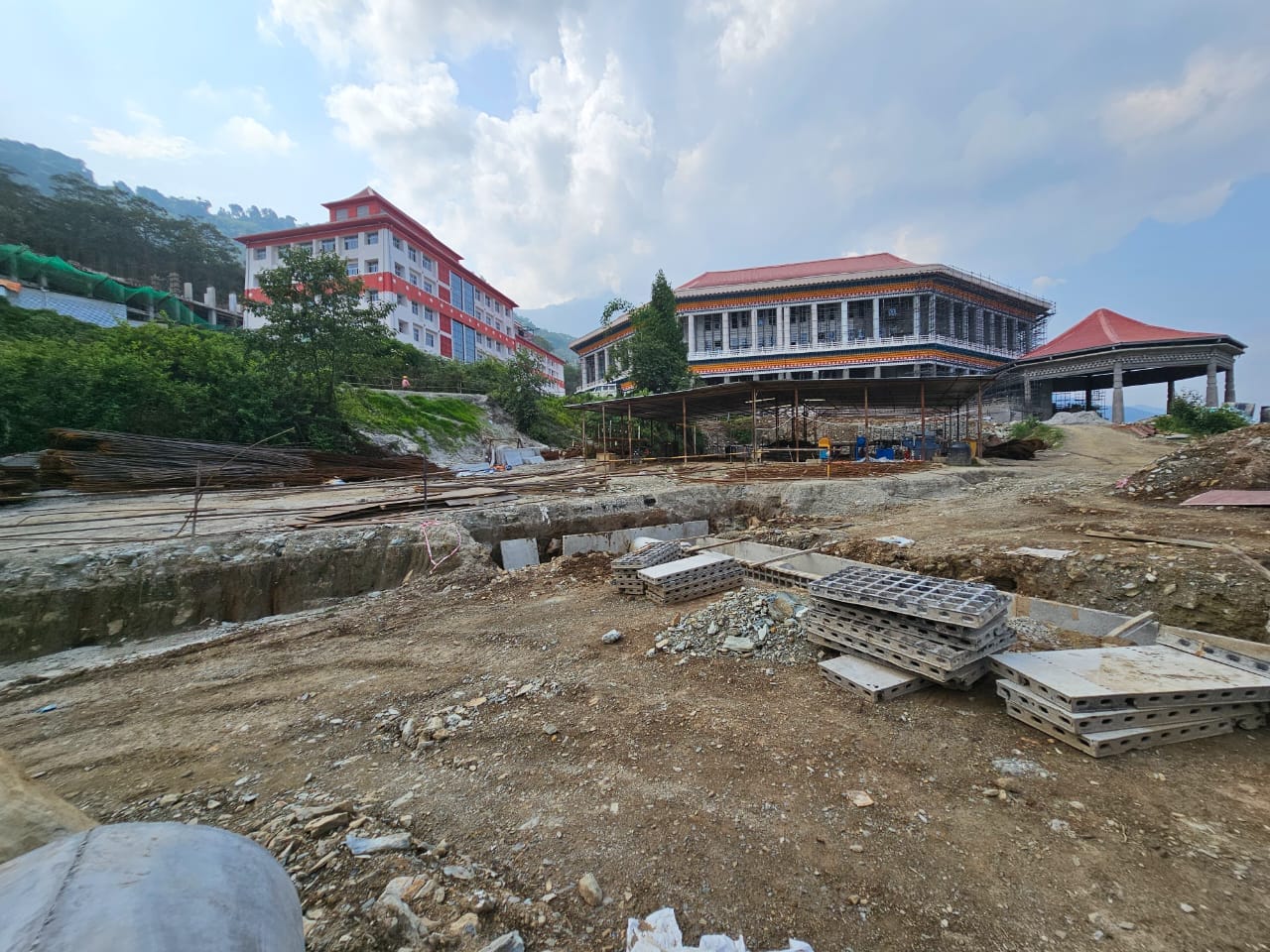 Sikkim University Campus In Yangang Inching Towards Completion - The ...