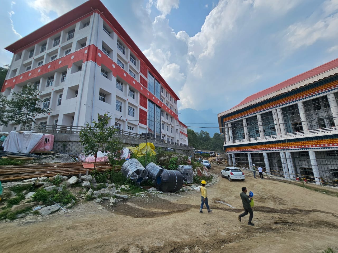 Sikkim University Campus In Yangang Inching Towards Completion - The ...