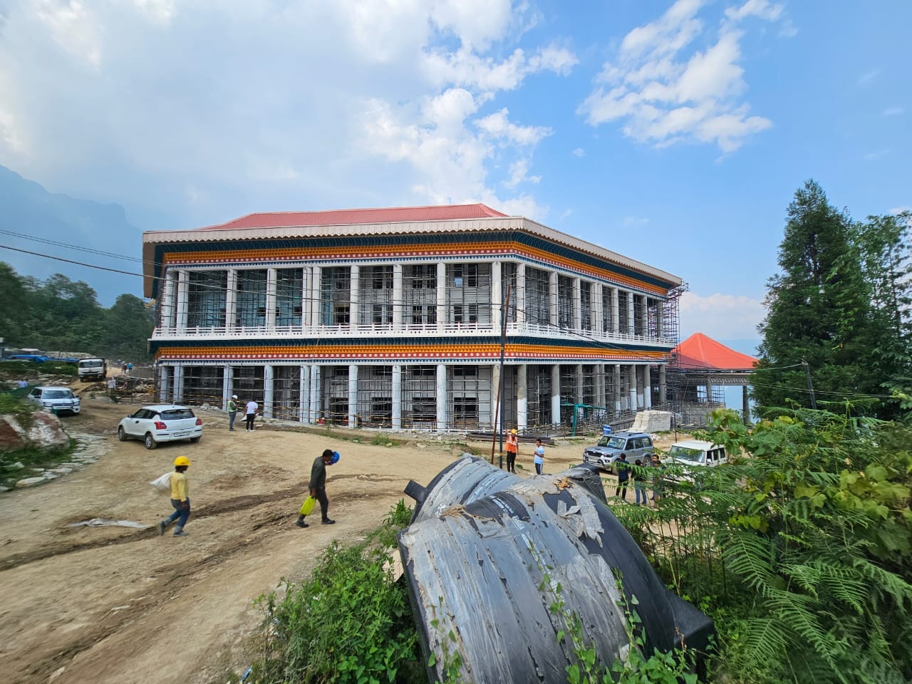 Sikkim University Campus In Yangang Inching Towards Completion - The ...