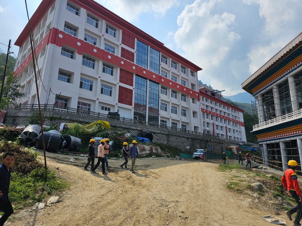 Sikkim University Campus In Yangang Inching Towards Completion - The ...