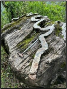 Mysterious Looking Looking Rock Tells The Story Of Himalayan