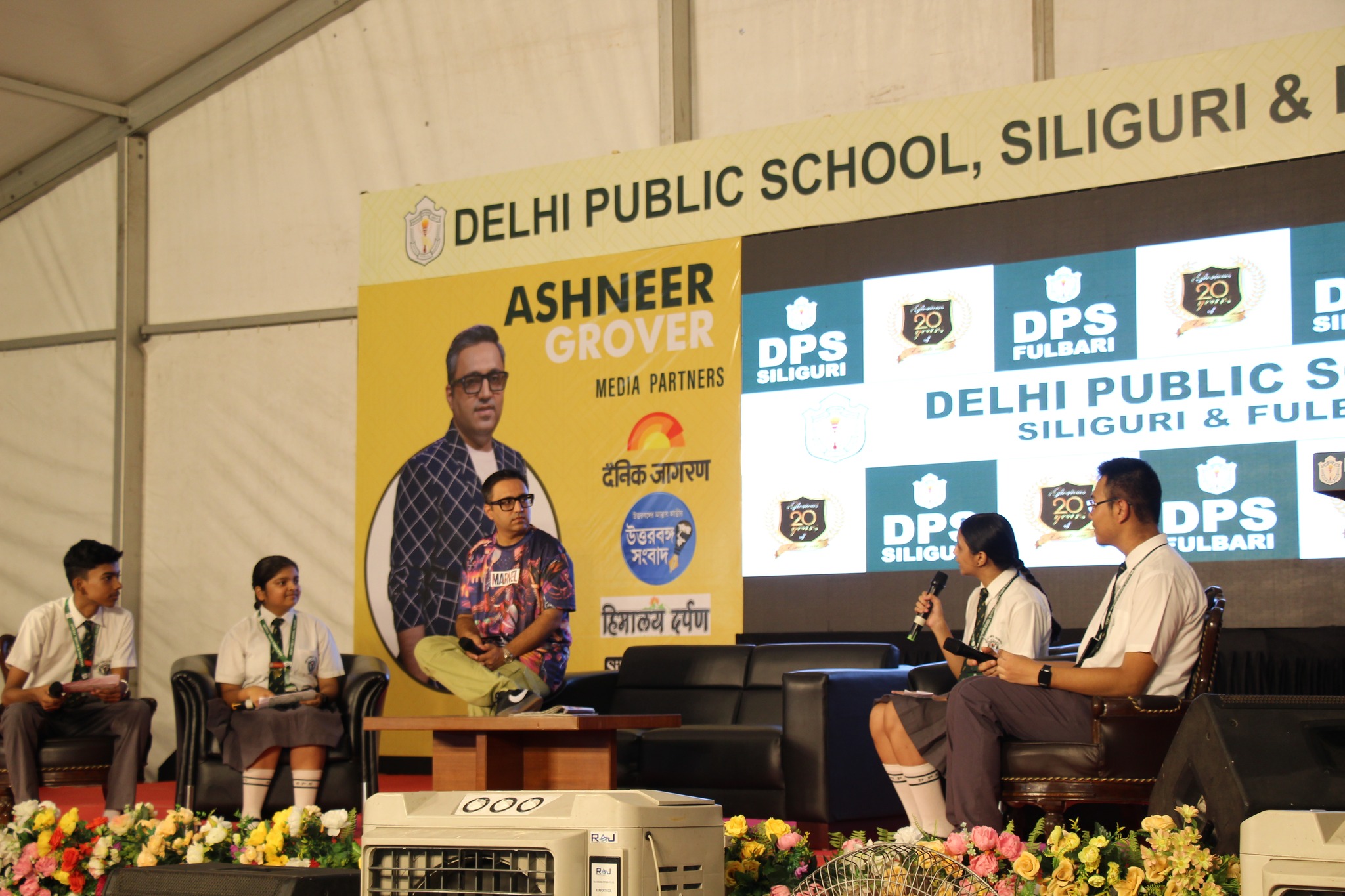 Ashneer Grover Interacts With Students Of DPS Siliguri and Fulbari