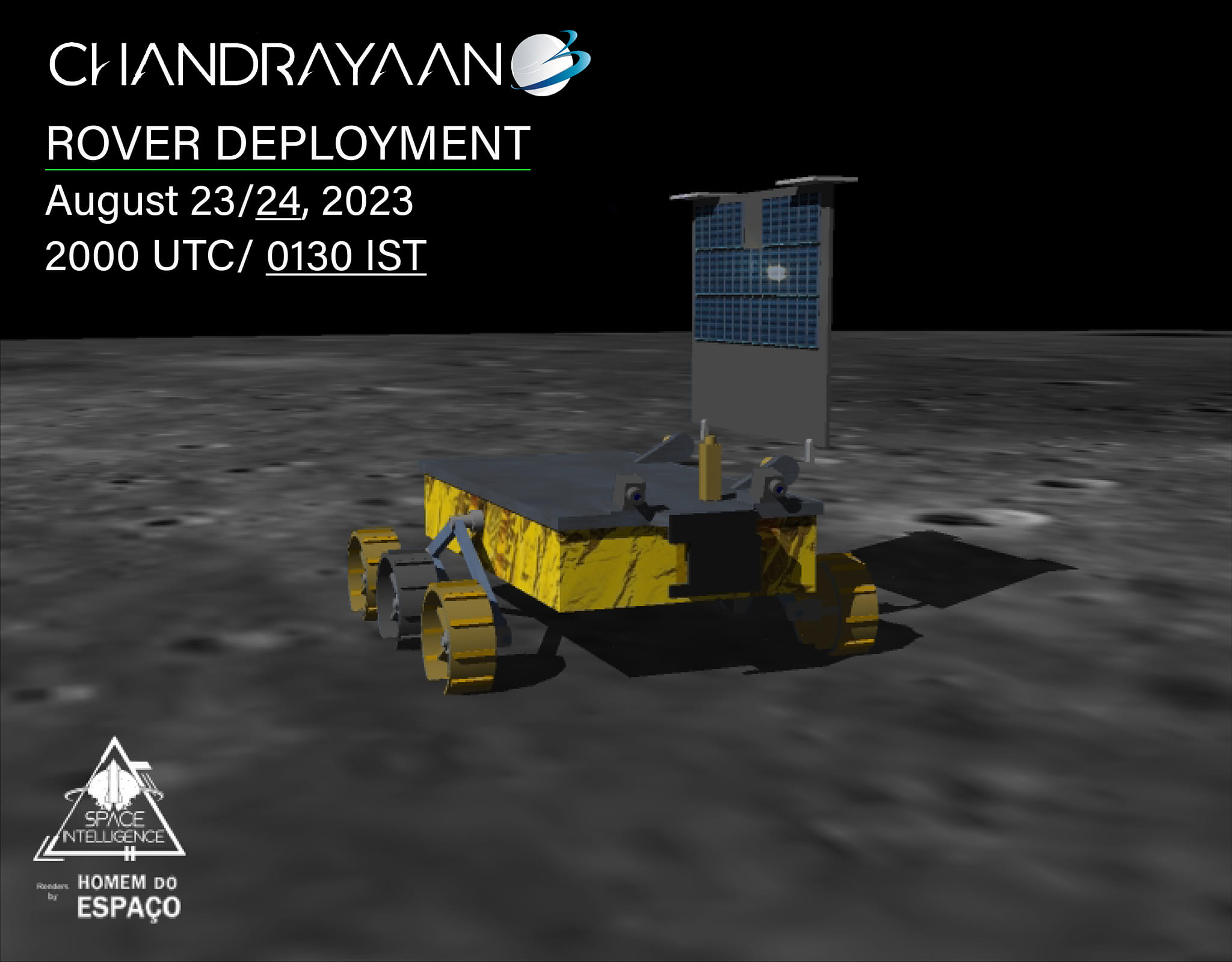 Pragyan Rover Starts Exploring South Pole Of Moon