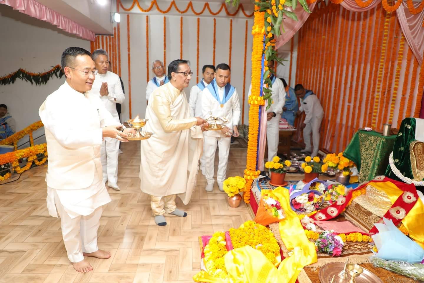 CM attends Birth Anniversary Celebration of Sri Sathya Sai Baba