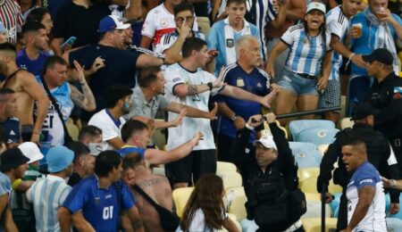 FIFA World Cup 2026 Qualifier : Messi Dissatisfied With Brazilian Police For Mistreating Their Fans 
