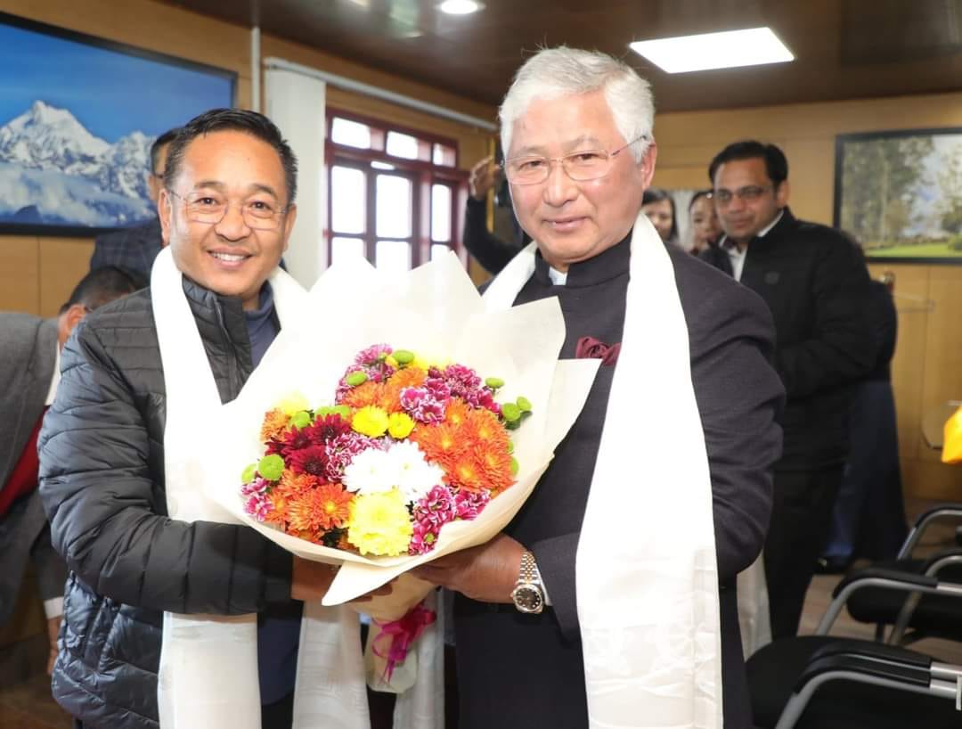 MLA Mr DT Lepcha files nomination for Biennial Election to the Council of States from Sikkim