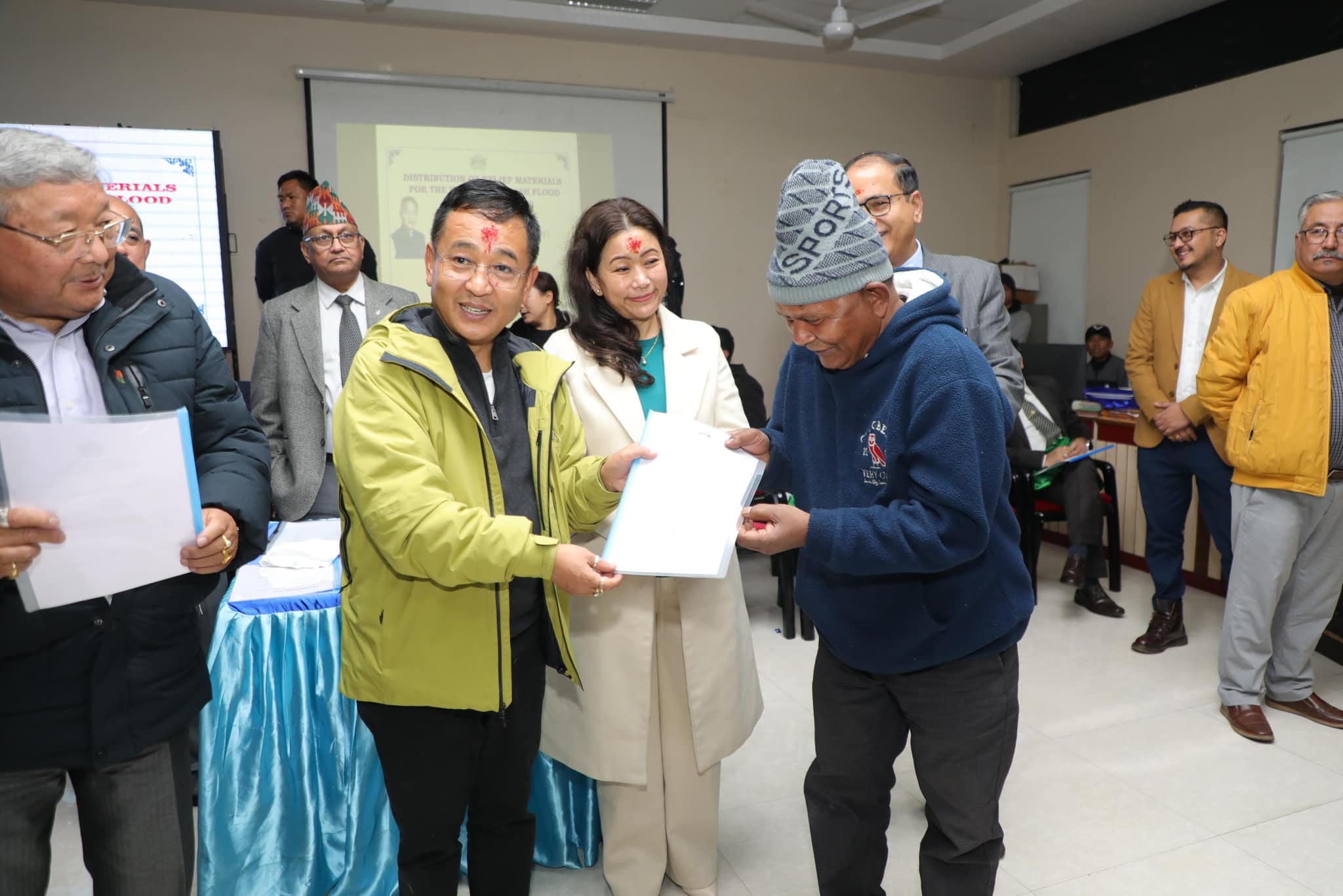 CM Distributes Financial Assistances and Essential Relief To Flood Affected People