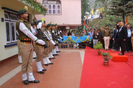 CM Inaugurated Slew Of Infrastructures During Gyalshing District Tour