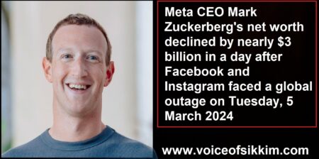 Meta Reportedly Witnessed Staggering $3 Bn Decline In Net Following Outage On Tuesday Evening