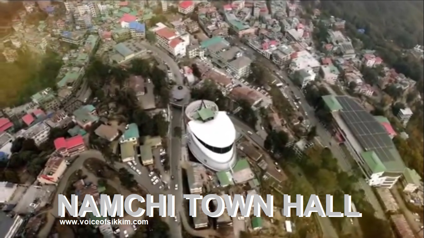 Chief Minister of Sikkim Mr Prem Singh Tamang inaugurated the Namchi Town Hall