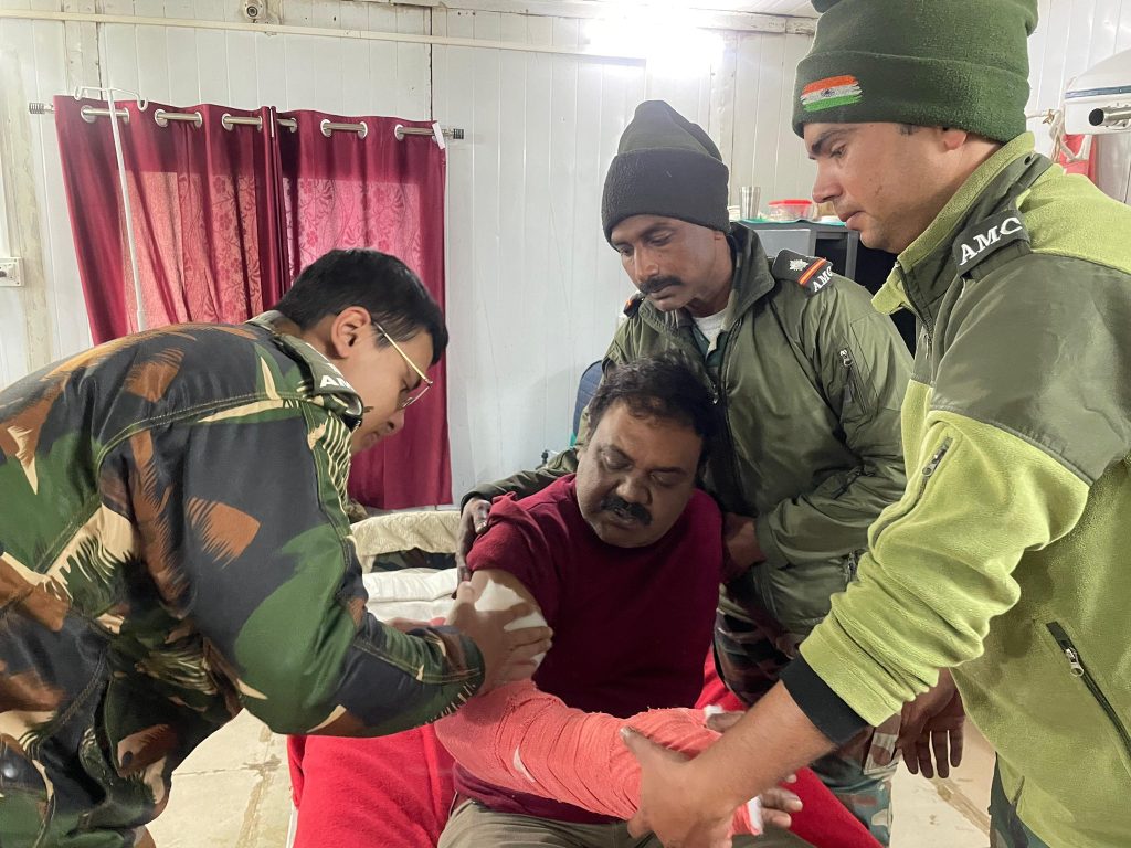Trishakti Corps Executes Rapid Rescue Operation in East Sikkim