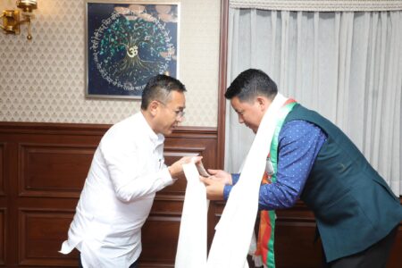 CM Congratulates Dr Indra Hang Subba