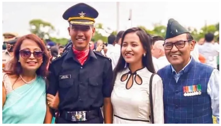 Capt Thapa's Mortal Remains Brought To Hometown Lebong, Darjeeling