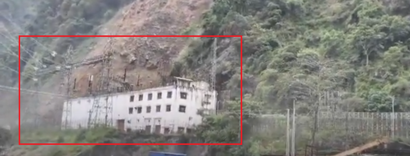 Massive Landslide Hits NHPC Teesta Stage V Powerhouse in Sikkim