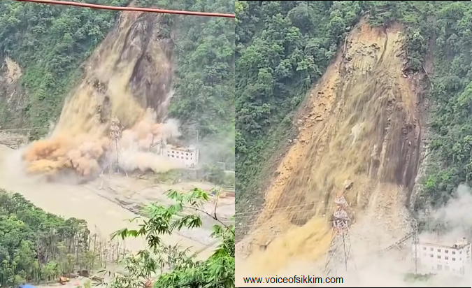 Massive Landslide Hits NHPC Teesta Stage V Powerhouse in Sikkim