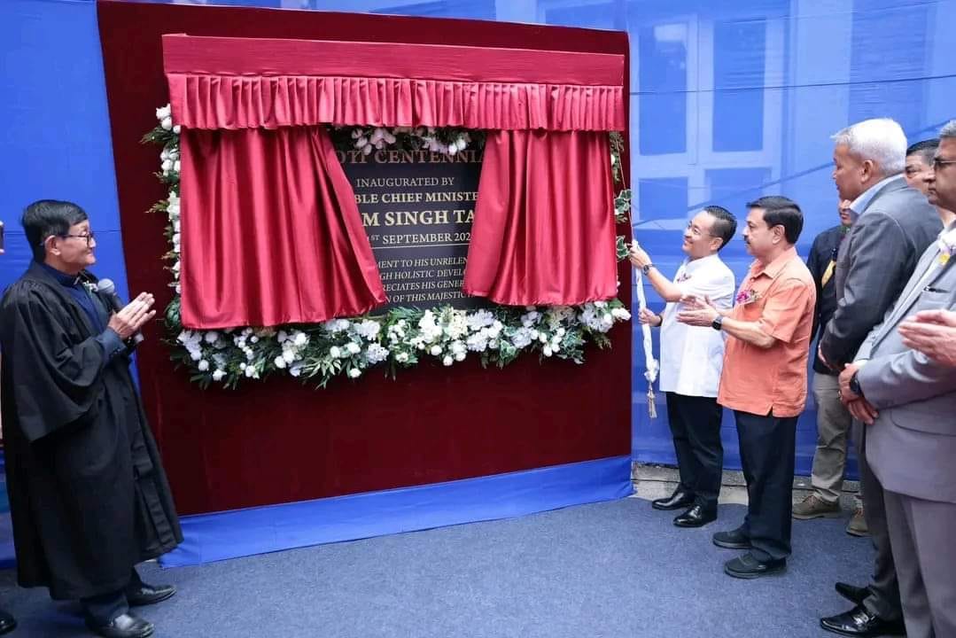 CM Inaugurates Mary Scott Centennial Hall at Paljor Namgyal Girls School