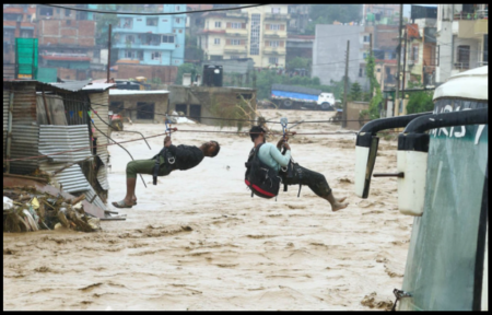 Devastating Floods in Nepal Claim 112 Lives, 68 Still Missing