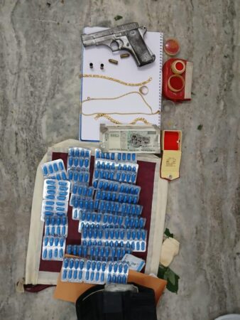 Meat & Fish Seller Arrested in Rangpo with Pistol, Bullets, and Drugs
