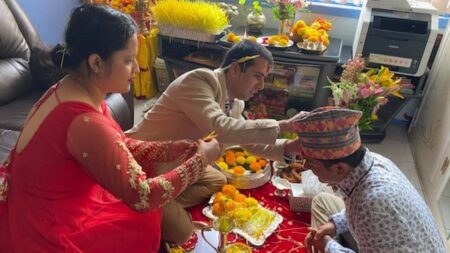 Dashain aka Dasai Tika On Vijay Dashami