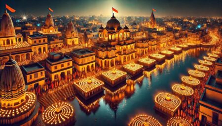 Dazzling Diwali 'Deepotsav' In Ram Janmabhoomi Ayodhya After 500 Years Dazzling Diwali 'Deepotsav' In Ram Janmabhoomi Ayodhya After 500 Years