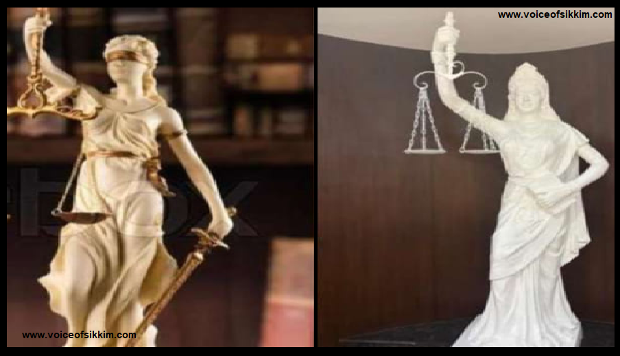 Justice with Open Eyes: Lady Justice Now Holds Indian Constitution