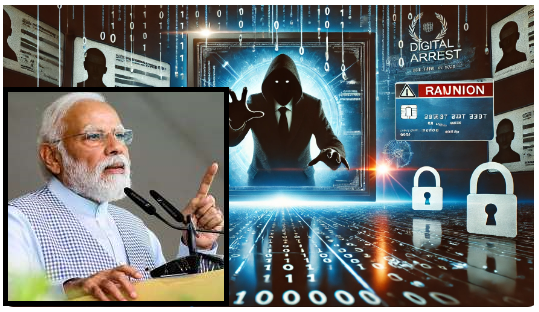 PM Modi Warns Public Against ‘Digital Arrest’ Scams, Calls for Vigilance