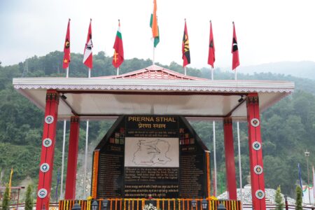 Raksha Mantri Virtually Inaugurates Memorial Honouring Fallen Soldiers
