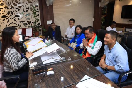 Sikkim By-Poll 2024: SKM Candidates File Nominations