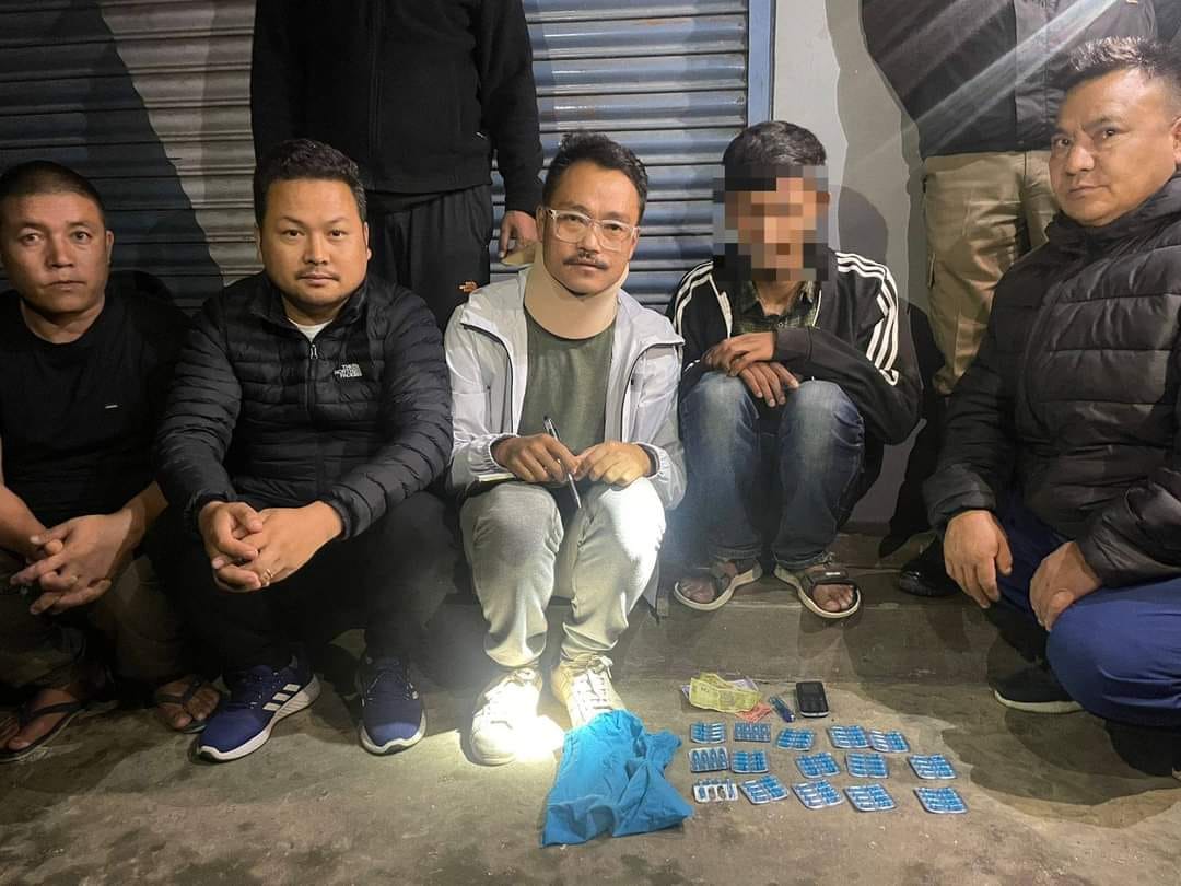 Soreng Police Seize Contraband Substances in Major Anti-Drug Operation