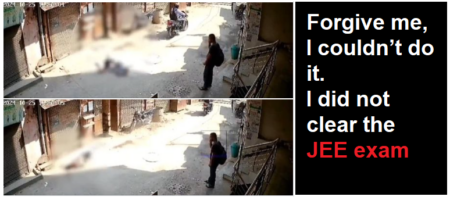 Delhi Teen Dies by Suicide After Failing to Pass JEE, Leaves Note Asking for Forgiveness Delhi Teen Dies by Suicide After Failing to Pass JEE, Leaves Note Asking for Forgiveness