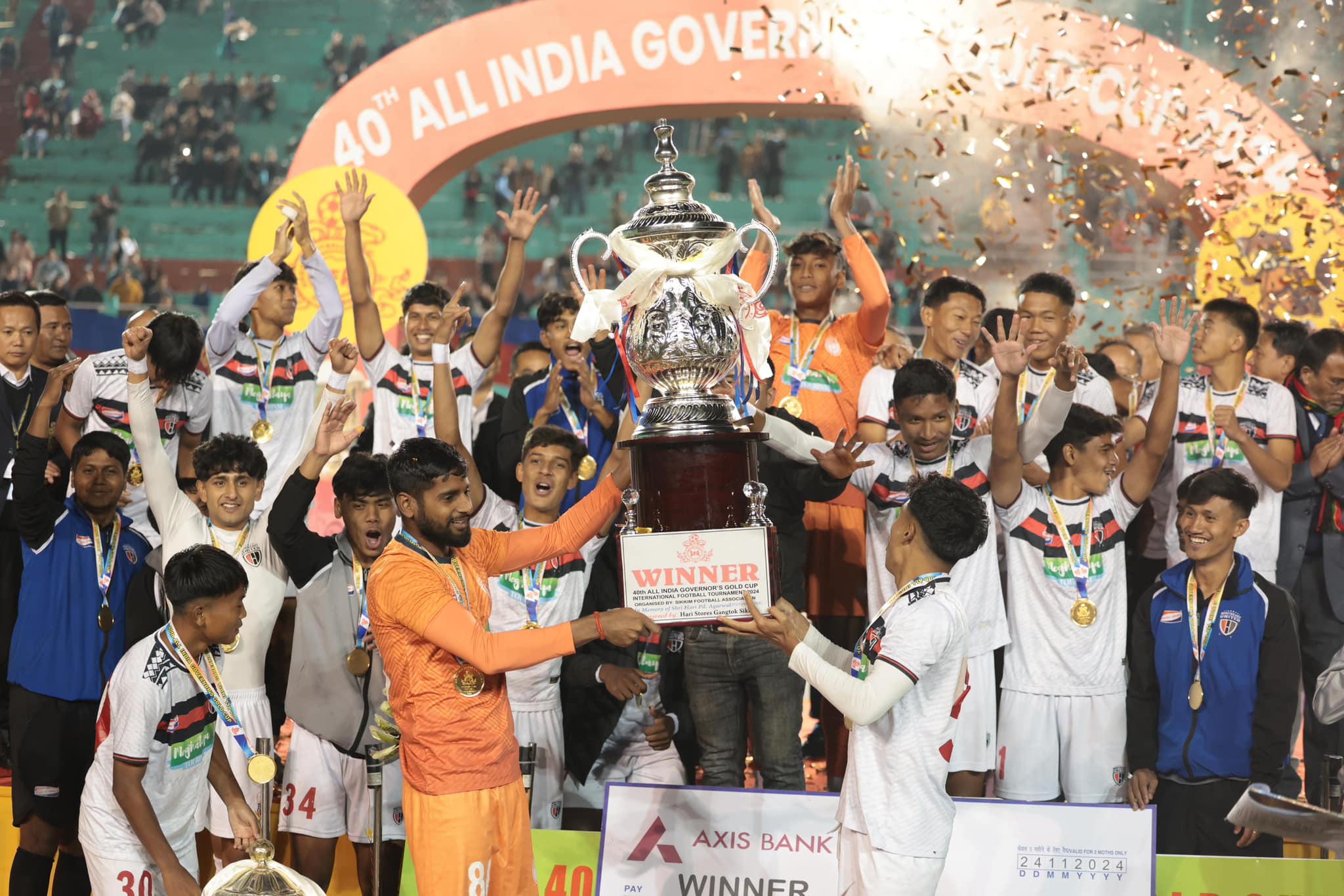 North-East United FC Clinches Victory at Governor’s Gold Cup Final in Sikkim