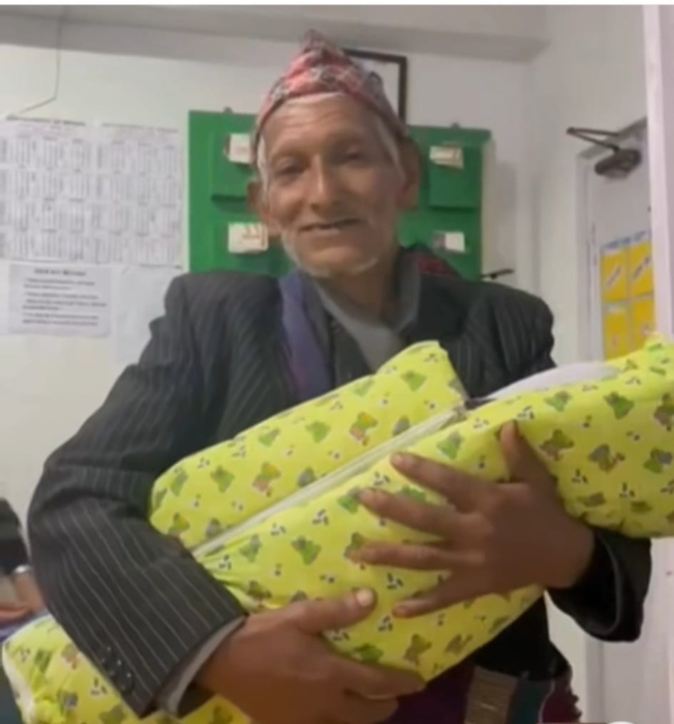 Miracle at 70: Grandfather Becomes Father, Inspires Community in Naku Tadung