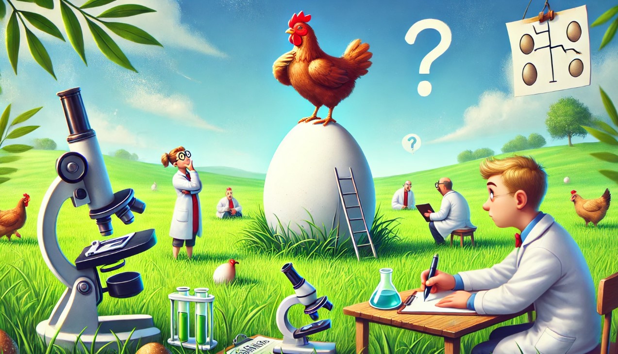 Cracking the Age-Old Riddle: Which Came First, the Chicken or the Egg?