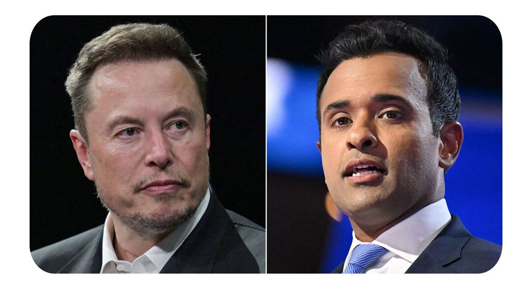 Elon Musk and Vivek Ramaswamy Tapped to Lead ‘DOGE’ in Trump- Administration