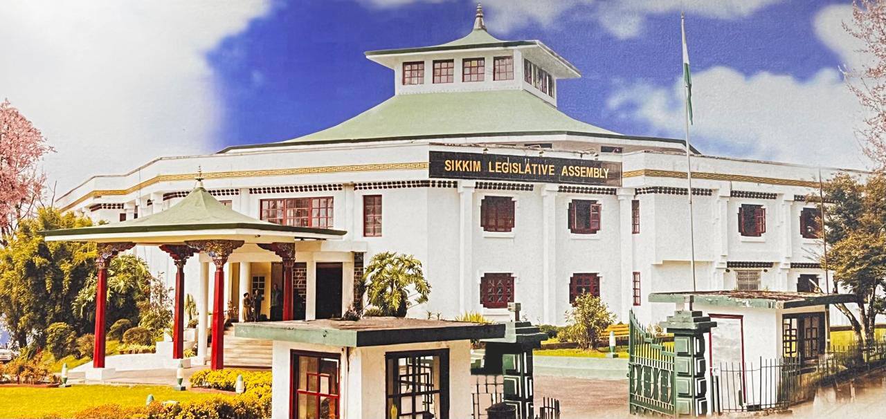 Sikkim Legislative Assembly , Gangtok View