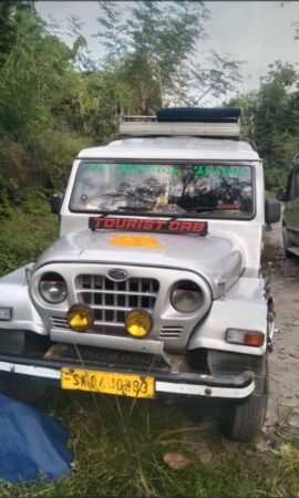 Passenger Taxi Vehicle Stolen from STNM Hospital Premises in Gangtok Passenger Taxi Vehicle Stolen from STNM Hospital Premises in Gangtok