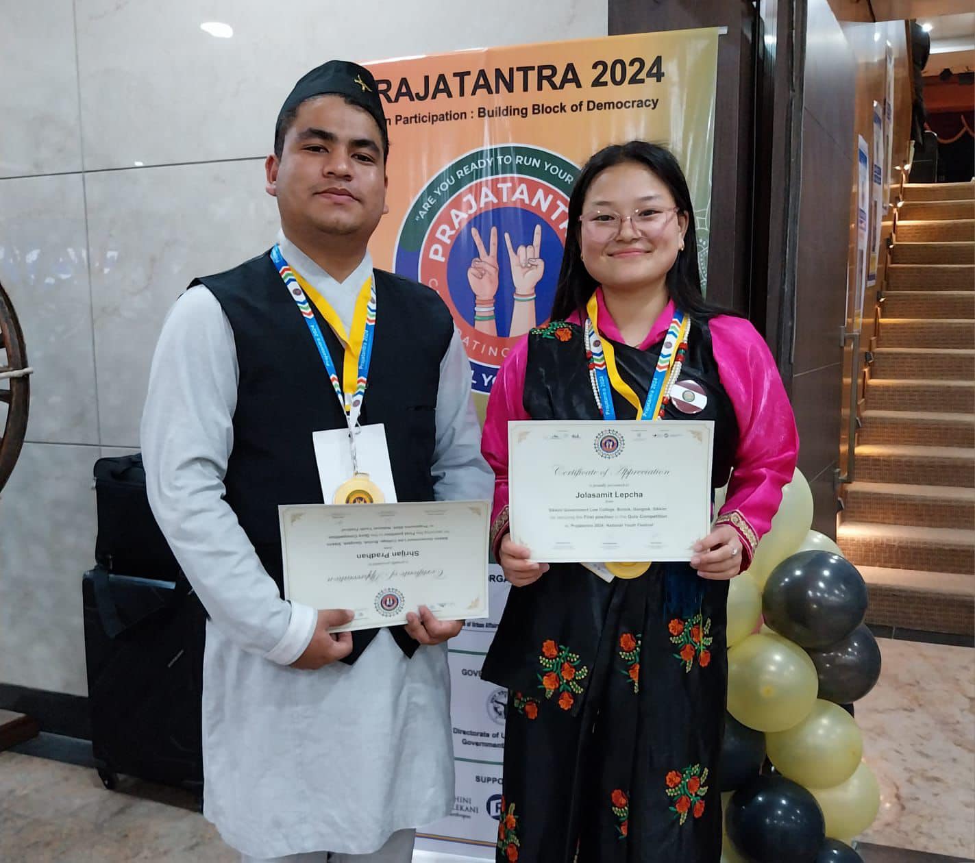 Sikkim Government Law College Students Triumph at National Quiz Competition