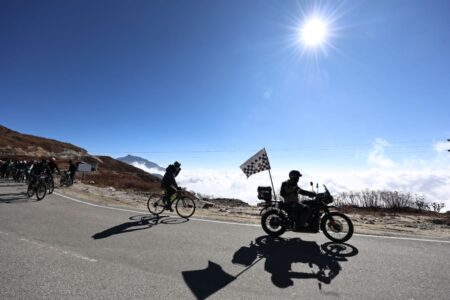 Tour de Sikkim makes its way along the Silk route Tour de Sikkim makes its way along the Silk route