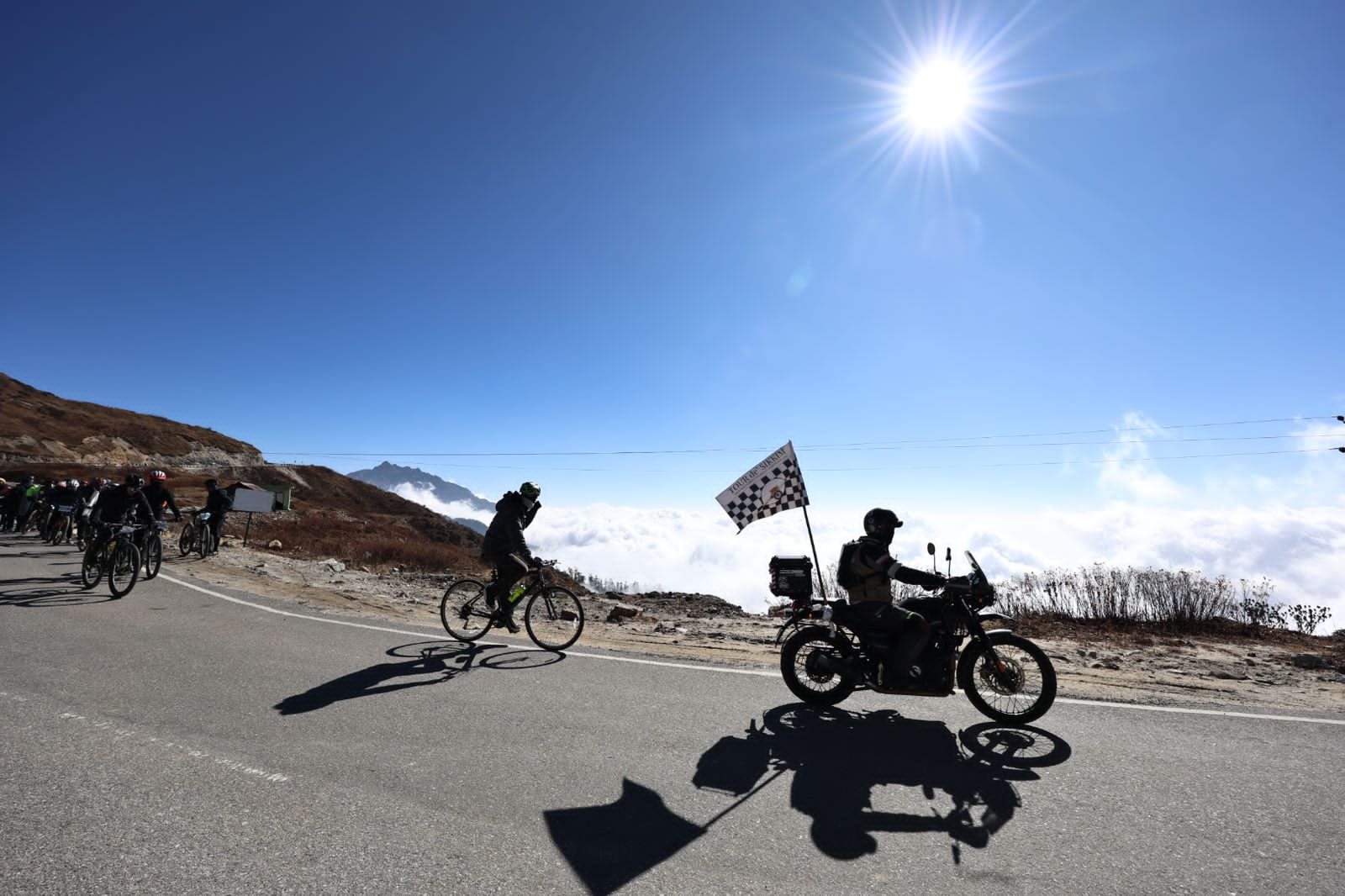 Tour de Sikkim makes its way along the Silk route