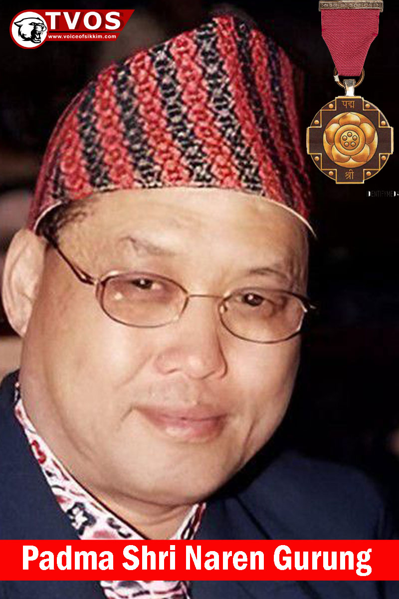 Naren Gurung Honored for His Lifetime Contributions to Sikkimese Folk Music and Dance